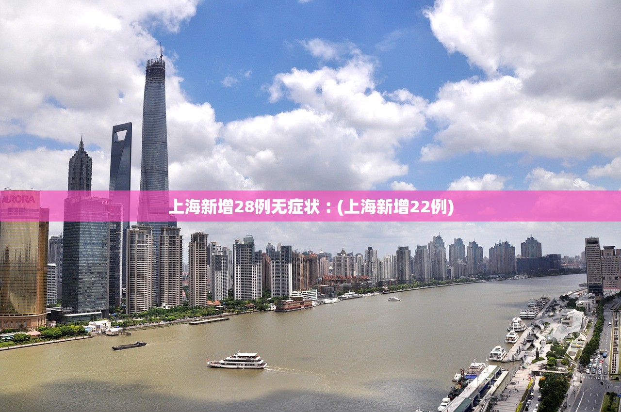 上海新增28例无症状︰(上海新增22例)